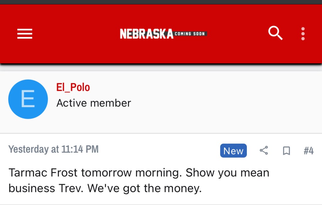#FireEverybody Sunday: Why Not Tarmac Scott&nbsp;Frost?